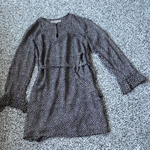 LOFT patterned dress sz xxs petite
